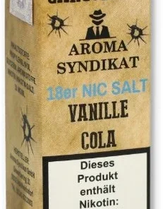 Gangsterz Vanille-Cola Nikotinsalz Liquid 10ml 18mg