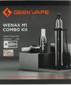 Geekvape WENAX M1 Combo Pod Kit Super Value Set Spiral Grey E-Zigarette