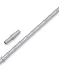 Caesar Bambus Slim Shisha Mundstück Set Silber Painting