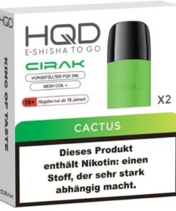 HQD CIRAK 2x2ml Pods Cactus 18mg