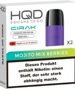 HQD CIRAK 2x2ml Pods Mojito Mix Berries 18mg