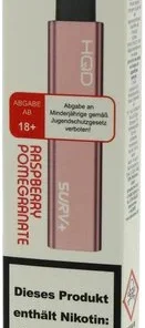 HQD Surv+ Einweg E-Zigarette Raspberry Pomegranate 18mg