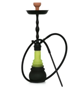 4-Kings Shisha Classic Matt Black Baby Yellow Klick