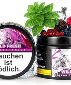 Hookah Squad Wild Fresh (beere) Shisha Tabak 200g