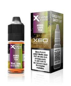 Xeo Nicotine E-Liquid Tobacco Grape Pear 6 mg/ml