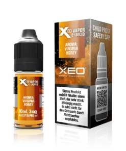 Xeo Nicotine E-Liquid Tobacco Virginia Honey 3 mg/ml