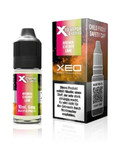 Xeo Nicotine E-Liquid Tobacco Cherry Lime 6 mg/ml
