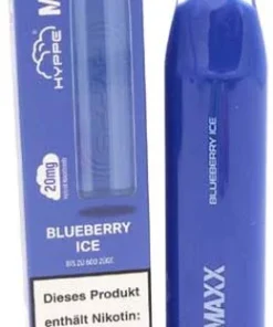 Hyppe Maxx 600 Einweg E-Zigarette Blueberry Ice Aroma 20mg