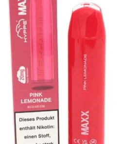 Hyppe Maxx 600 Einweg E-Zigarette Pink Lemonade Aroma 20mg