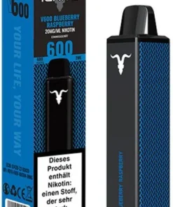 IGNITE V600 Einweg E-Zigarette Blueberry Raspberry 20mg