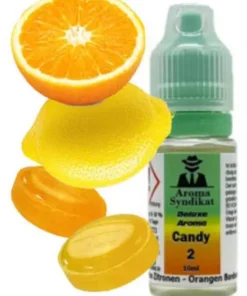 Candy 2 Orangen Zitronen Bonbons Aroma 10ml von Syndikat Aroma 5 bis 10%