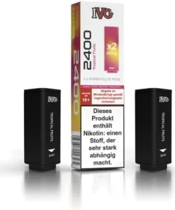 IVG 2400 4-Pod-System Tropical Fruits Prefilled Pod 2x2ml 20mg