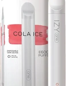 IZY One Einweg E-Shisha Cola Ice 0mg ca. 600 Puffs