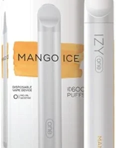 IZY One Einweg E-Shisha Mango Ice 0mg ca. 600 Puffs