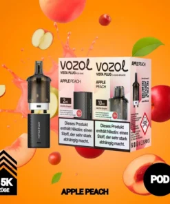 Vozol Vista Plug | POD | Apple Peach | 15.000 Züge