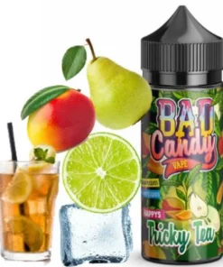 Eistee, Birnen, Mango, Limetten, Koolada Tricky Tea Bad Candy Aroma 10ml in 110ml Flasche