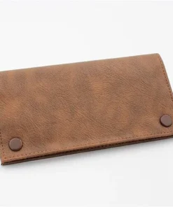 JAM Feinschnitt Tasche Kunstleder braun