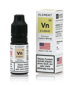 Element Vn – Vanille e-Liquid