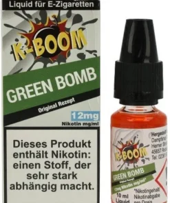 K-BOOM Green Bomb Original Rezept Liquid 10 ml 12mg