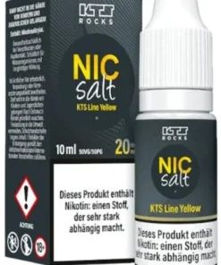 KTS Rocks Nic Salt Yellow Nikotinsalz Liquid 20mg