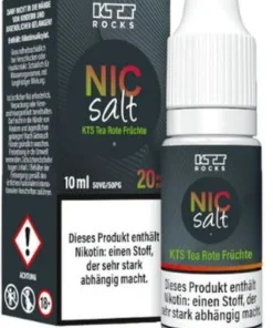 KTS Rocks Nic Salt Tea Rote Früchte Nikotinsalz Liquid 20mg