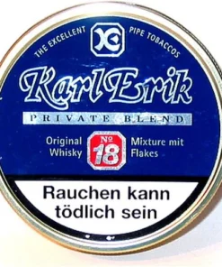 Karl Erik Pfeifentabak Private Blend No. 18 100g Dose