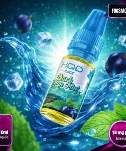 HQD Juice Liquid | Dark Grape Mint | 18mg/ml