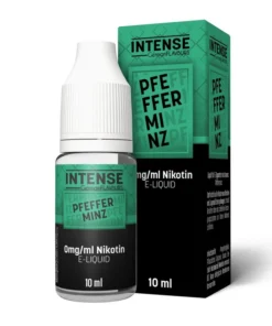 Intense – Pfefferminz – e-Liquid von GermanFLAVOURS – 11 für 10 = 10% sparen!