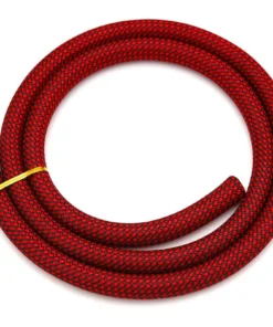 Silikonschlauch Sleeved Schwarz Rot
