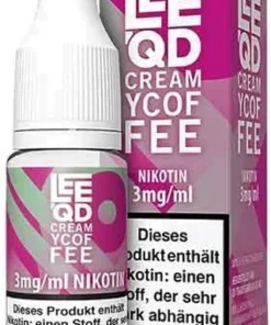 LEEQD Liquid Crazy Creamy Coffee 10ml 3mg