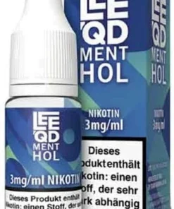 LEEQD Liquid Fresh Menthol 10ml 3mg