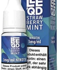 LEEQD Liquid Fresh Strawberry Mint 10ml 3mg