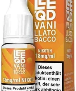 LEEQD Liquid Vanilla Tobacco 10ml 18mg
