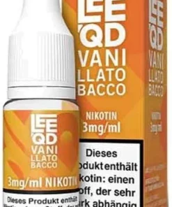 LEEQD Liquid Vanilla Tobacco 10ml 3mg