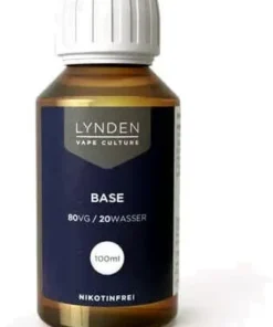 LYNDEN Base 80 VG / 20 Wasser 100 ml