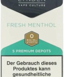LYNDEN Depots Fresh Menthol 0mg Nikotin