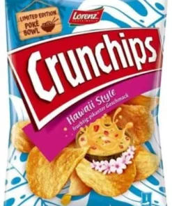 Lorenz Crunchips Hawaii 150g Chips Tüte