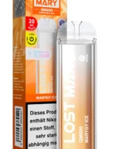 Lost Mary QM600 CP Einweg E-Zigarette Designed by Elfbar Marygy Ice 20mg