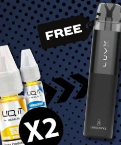 AKTION | 2x Lovesticks LIQ IT + 1x Lovesticks LuvX Pod Kit GRATIS