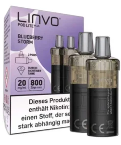 Blueberry Storm Energy Blaubeere Linvo Pod Lite Plus 20mg/ml 2 St.