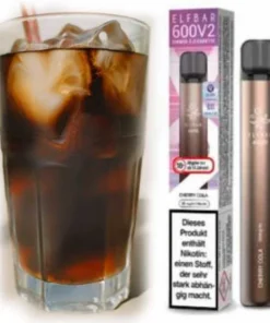 Cola Coke Softdrink ElfBar 600 V2 Einweg Ezigarette