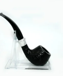 Molina Pfeife Tromba sandgestrahlt schwarz Ball Half-Bent