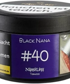 NameLess Tobacco Black Nana 25g Shisha Tabak