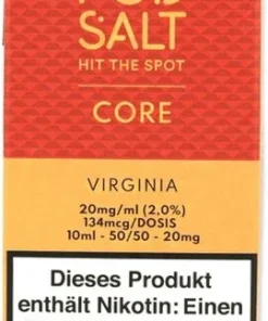 POD Salt Core Virginia Nikotinsalz Liquid 10ml 20mg
