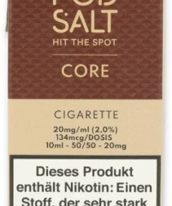 POD Salt Core Zigarette Nikotinsalz Liquid 10ml 20mg