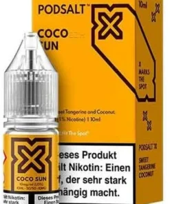 POD Salt X Nikotinsalz Liquid Coco Sun 20mg