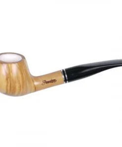 Passatore Pfeife Oliva con schiuma Half-Bent
