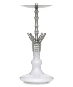 Octopuz Nautiluz Edelstahl White Shisha