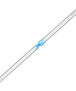 Devil Smoke Glasmundstück Slim Screw Blau Perlmutt