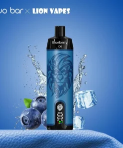 Yo Bar X Lion Vapes | Blueberry Ice |10.000 Puffs | 0mg Nikotin